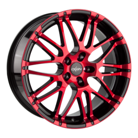 Jante aluminium Oxigin 14 Oxrock, 8,5x20 ET15 5x120 76,9, red polish