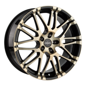 Jante aluminium Oxigin 14 Oxrock, 8,5x20 ET35 5x114,3 72,6, gold polish