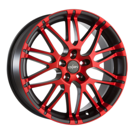 Jante aluminium Oxigin 14 Oxrock, 10x22 ET40 5x114,3 72,6, red polish matt