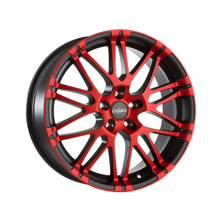 Jante aluminium Oxigin 14 Oxrock, 10x22 ET40 5x114,3 72,6, red polish matt