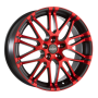 Jante aluminium Oxigin 14 Oxrock, 10x22 ET40 5x114,3 72,6, red polish matt