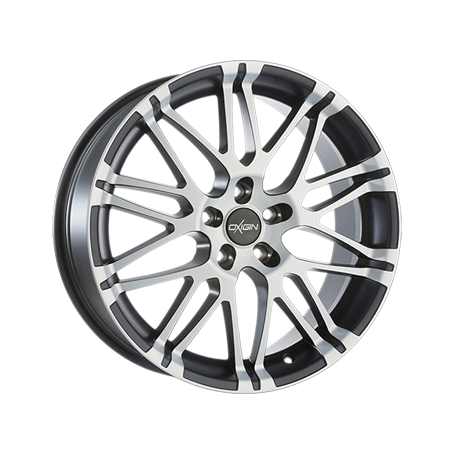 Jante aluminium Oxigin 14 Oxrock, 10x22 ET40 5x120 76,9, black full polish matt