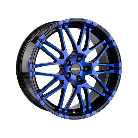 Jante aluminium Oxigin 14 Oxrock, 10x22 ET45 5x130 71,6, blue polish
