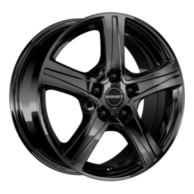 Jante aluminium Borbet CWD, 6,5x16 ET45 5x114,3 66,1, black glossy