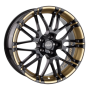 Jante aluminium Oxigin 14 Oxrock, 7,5x17 ET42 5x114,3 72,6, foil gold