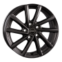Jante aluminium Borbet V, 7x16 ET48 5x112 66,5, mistral anthracite glossy
