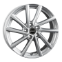 Jante aluminium Borbet V, 7x16 ET48 5x112 66,5, crystal silver