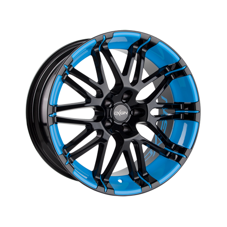 Jante aluminium Oxigin 14 Oxrock, 8,5x20 ET35 5x114,3 72,6, foil blue