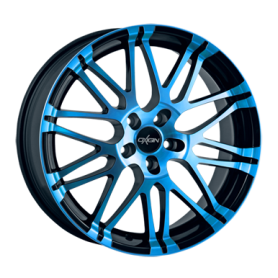 Jante aluminium Oxigin 14 Oxrock, 8,5x20 ET35 5x120 76,9, light blue polish