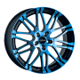 Jante aluminium Oxigin 14 Oxrock, 8,5x20 ET35 5x120 76,9, light blue polish