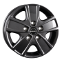 Jante aluminium Borbet CWG, 6x16 ET68 5x118 71,1, mistral anthracite glossy