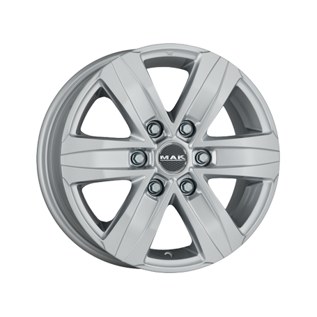 Jante aluminium MAK Stone 6, 8x18 ET30 6x139,7 100,1, silver