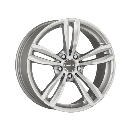 Jante aluminium MAK Luft, 7,5x17 ET32 5x120 72,6, silver