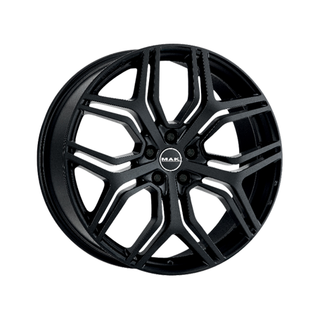 Jante aluminium MAK Kingdom, 9,5x22 ET49 5x120 72,6, gloss black
