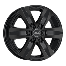 Jante aluminium MAK Stone 6, 8x18 ET45 6x114,3 66,1, gloss black