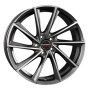 Jante aluminium Borbet VTX, 9,5x19 ET51 5x112 66,5, graphite polished