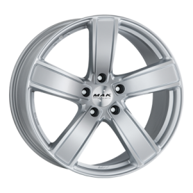 Jante aluminium MAK Turismo-FF, 9,5x20 ET65 5x130 71,6, silver