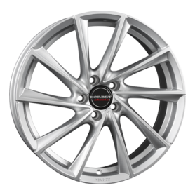 Jante aluminium Borbet VTX, 8x18 ET38 5x115 70,27, brillant silver