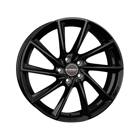 Jante aluminium Borbet VTX, 8x18 ET38 5x115 70,27, black glossy