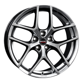 Jante aluminium Borbet Y, 9x19 ET24 5x112 66,5, hyper silver 19