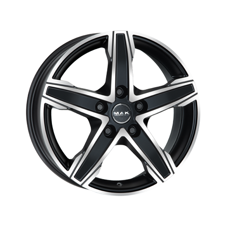 Jante aluminium MAK King 5, 7,5x18 ET38 5x114,3 66,1, ice black
