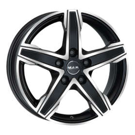 Jante aluminium MAK King 5, 7,5x18 ET48 5x108 65,1, ice black