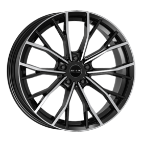 Jante aluminium MAK priMe-D-FF, 9,5x19 ET44 5x112 66,6, black mirror