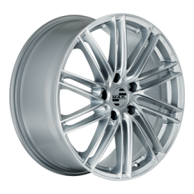 Jante aluminium MAK Leipzig, 9,5x22 ET55 5x130 71,6, silver