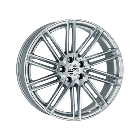 Jante aluminium MAK Leipzig-D, 10,5x20 ET19 5x112 66,45, silver