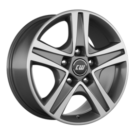 Jante aluminium Borbet CWD, 6x16 ET68 5x118 71,1, mistral anthracite polished glossy