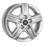 Jante aluminium Borbet CWD, 6x15 ET68 5x118 71,1, crystal silver