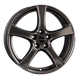 Jante aluminium Borbet F2, 6x16 ET45 5x100 57,06, mistral anthracite glossy