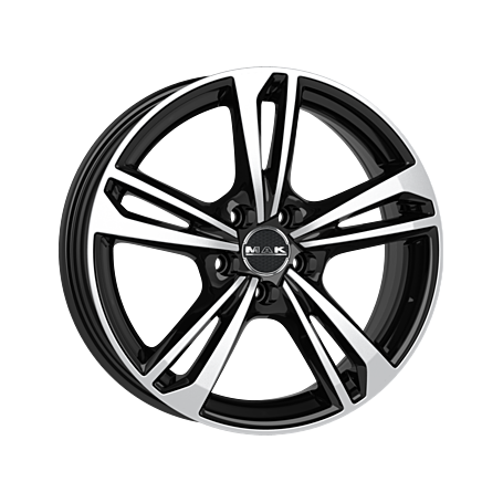 Jante aluminium MAK Emblema, 7x17 ET25 4x108 65,1, black mirror