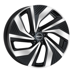 Jante aluminium MAK Electra, 8x20 ET45 5x114,3 76, black mirror