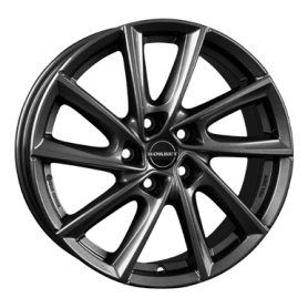 Jante aluminium Borbet VT, 7,5x17 ET44 5x115 70,27, mistral anthracite glossy
