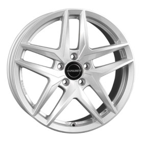 Jante aluminium Borbet Z, 6,5x16 ET44 5x112 66,5, crystal silver