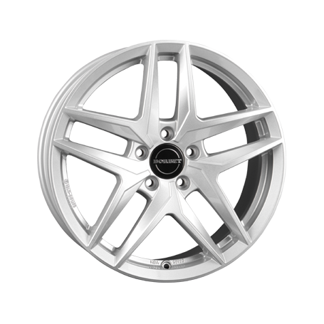 Jante aluminium Borbet Z, 6,5x16 ET44 5x112 66,5, crystal silver