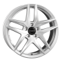 Jante aluminium Borbet Z, 6,5x16 ET44 5x112 66,5, crystal silver