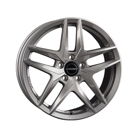 Jante aluminium Borbet Z, 6,5x16 ET44 5x112 66,5, metal grey