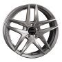 Jante aluminium Borbet Z, 6,5x16 ET44 5x112 66,5, metal grey