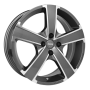 Jante aluminium Momo Win Pro EVO, 6,5x15 ET40 4x108 72,3, glossy anthracite diamond cut