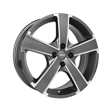 Jante aluminium Momo Win Pro EVO, 6,5x16 ET45 4x100 72,3, glossy anthracite diamond cut