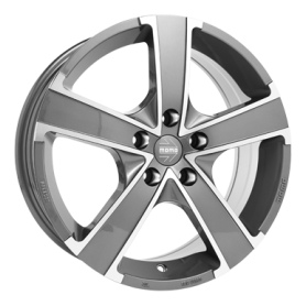 Jante aluminium Momo Win Pro EVO, 8x18 ET42 5x120 79,6, glossy anthracite diamond cut