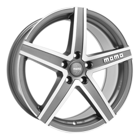 Jante aluminium Momo Hyperstar EVO, 7x16 ET35 5x120 79,6, matt anthracite diamond cut