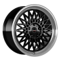 Jante aluminium Borbet B, 8,5x20 ET30 5x112 66,5, black rim polished