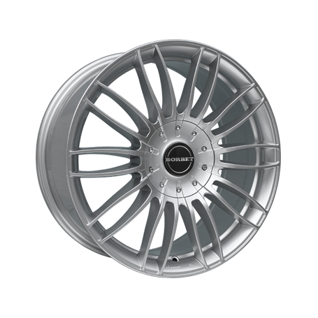 Jante aluminium Borbet CW3, 7,5x17 ET40 5x114,3 67,1, sterling silver