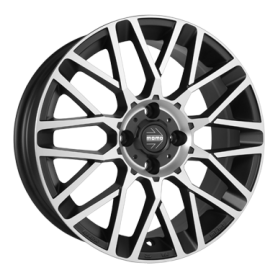 Jante aluminium Momo Revenge EVO, 7x17 ET18 4x108 65,1, matt black diamond cut