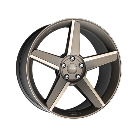 Jante aluminium Momo Stealth, 8,5x20 ET35 5x120 72,6, matt mag-anthracite diamond cut