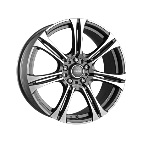 Jante aluminium Momo Next EVO, 7x17 ET42 5x114,3 72,3, matt anthracite diamond cut