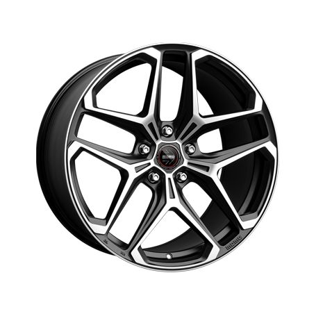 Jante aluminium Momo RF-04, 10x21 ET30 5x120 64,1, matt black polished